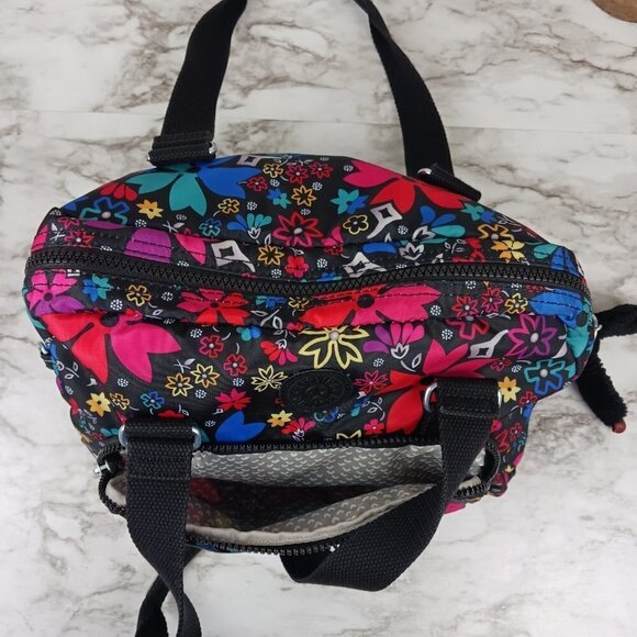 KIPLING Itska Duffle Bag Mod Floral - Picture 16 of 16